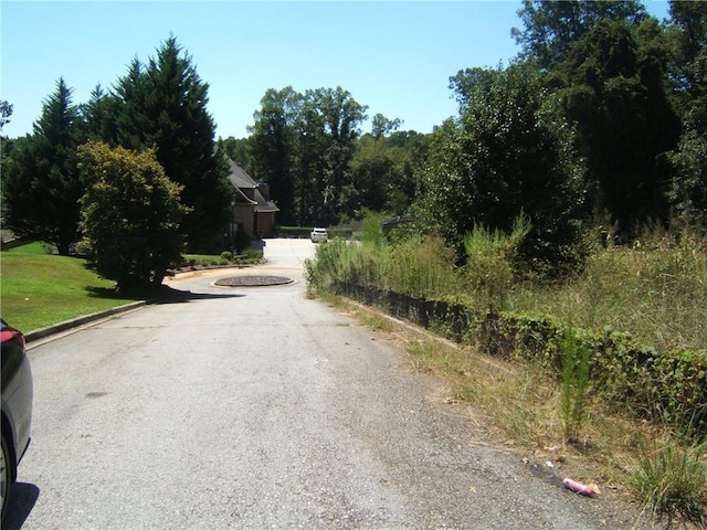 view of road