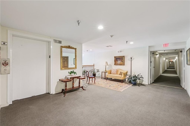 302 Ridley Howard Ct Unit 302, Decatur, GA 30030 - hall featuring carpet and recessed lighting
