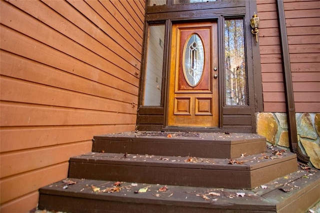 view of property entrance