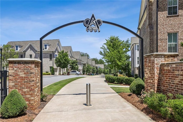 408 Townly Ct, Alpharetta, GA 30009 - view of concrete road with a residential view