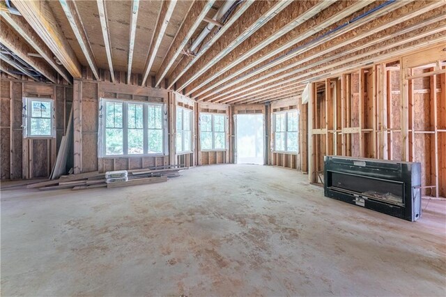 miscellaneous room featuring plenty of natural light