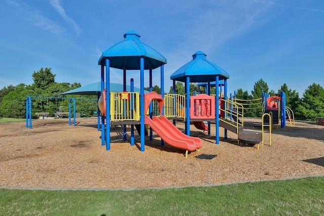 view of communal playground