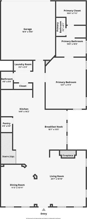 4155 Brookview Dr, Cumming, GA 30040 - floor plan / room layout