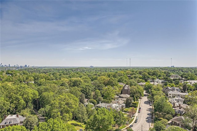 147 15th St NE Unit 16C, Atlanta, GA 30309 - birds eye view of property featuring a view of trees