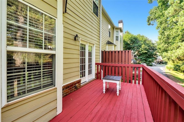 5990 Eagle Tiff Ln, Sugar Hill, GA 30518 - view of wooden deck