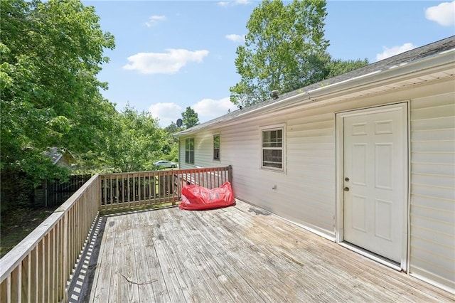 3388 Hamilton Mill Rd, Buford, GA 30519 - view of wooden deck