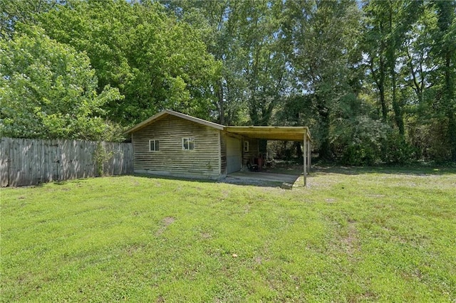 3388 Hamilton Mill Rd, Buford, GA 30519 - view of yard featuring a carport