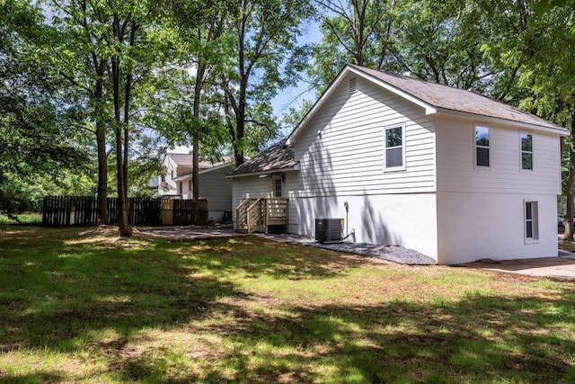 8420 Sheridan Dr, Jonesboro, GA 30236 - view of side of home with central AC unit