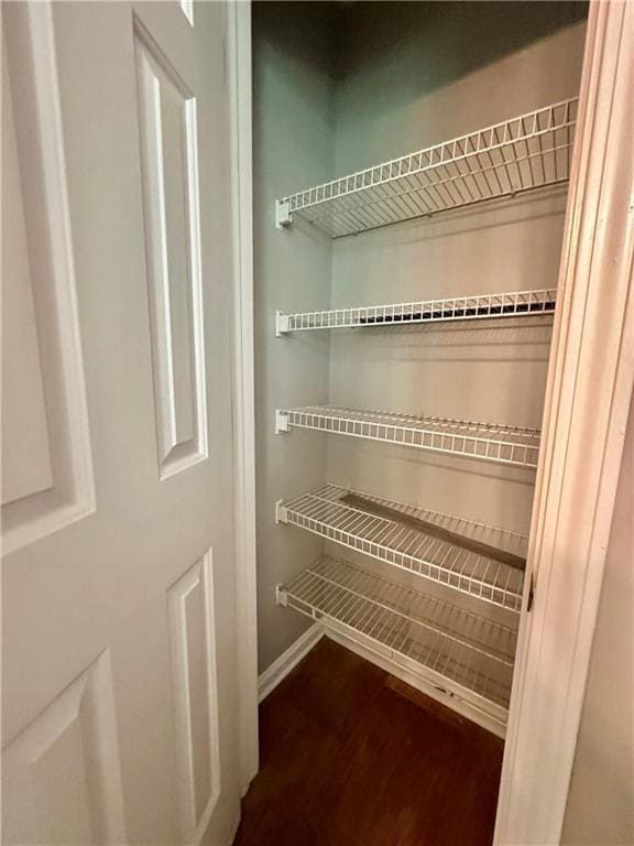 view of closet