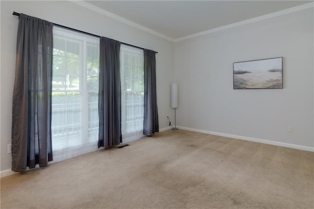 2995 Aspen Ridge Ct, Snellville, GA 30078 - empty room with crown molding, carpet flooring, and baseboards