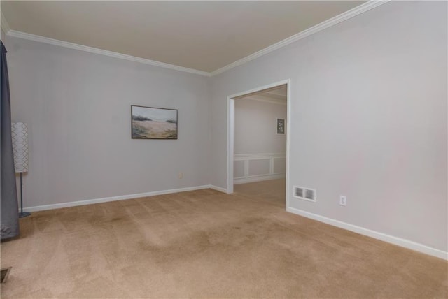 2995 Aspen Ridge Ct, Snellville, GA 30078 - carpeted spare room featuring ornamental molding and baseboards