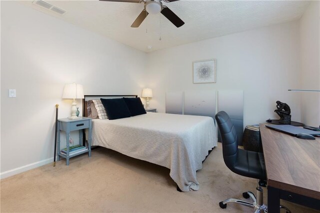 2995 Aspen Ridge Ct, Snellville, GA 30078 - carpeted bedroom with baseboards and a ceiling fan