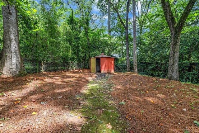 4260 Bonaparte Dr, Tucker, GA 30084 - view of yard with a shed