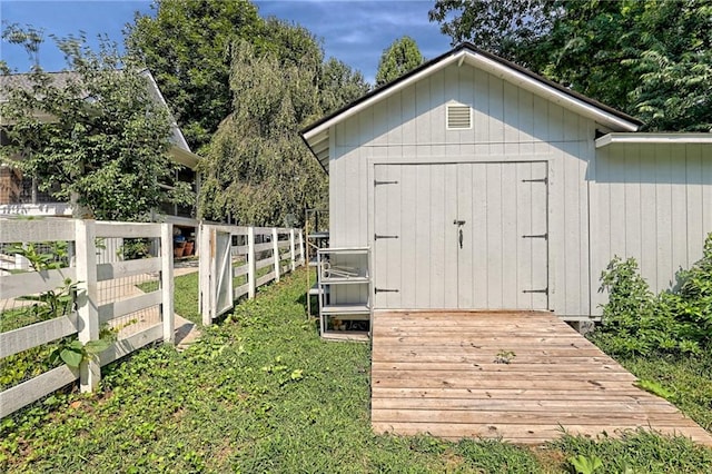 476 Franklin St, Dillard, GA 30537 - view of shed