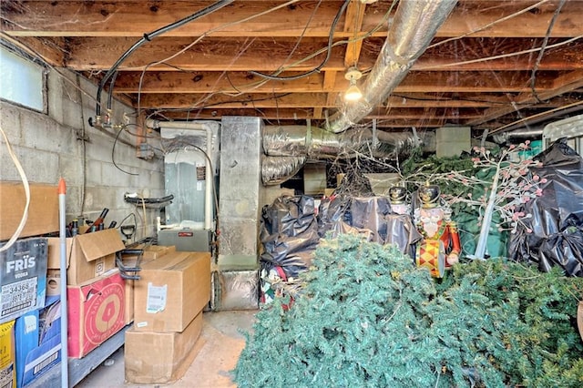 476 Franklin St, Dillard, GA 30537 - view of unfinished basement