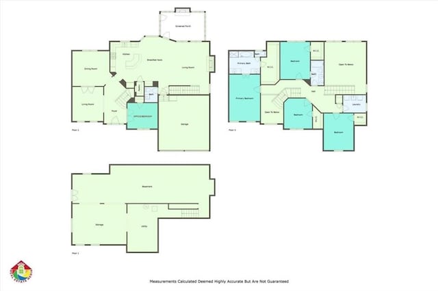 809 Hillcrest Ln, Woodstock, GA 30189 - home floor plan