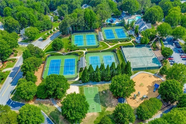 809 Hillcrest Ln, Woodstock, GA 30189 - drone / aerial view