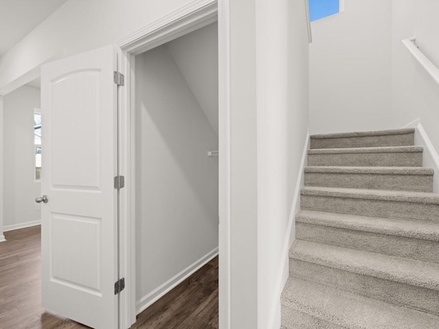 13 Coggins Pl, Rome, GA 30165 - staircase featuring wood finished floors and baseboards