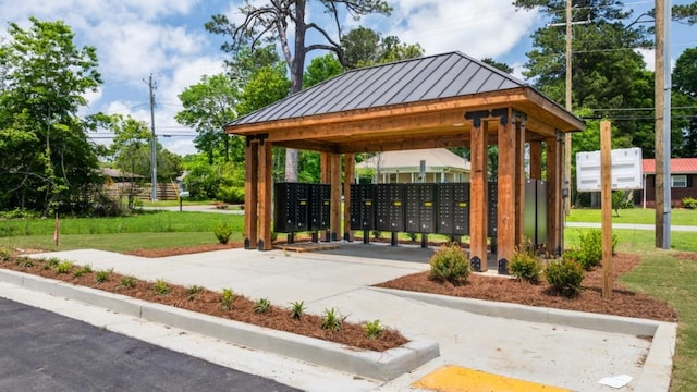 13 Coggins Pl, Rome, GA 30165 - view of property's community with mail area, a yard, a gazebo, and driveway