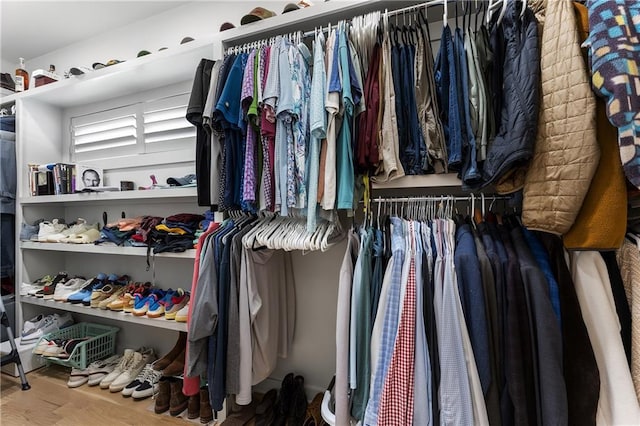 3899 Carlton Dr, Chamblee, GA 30341 - walk in closet with wood finished floors