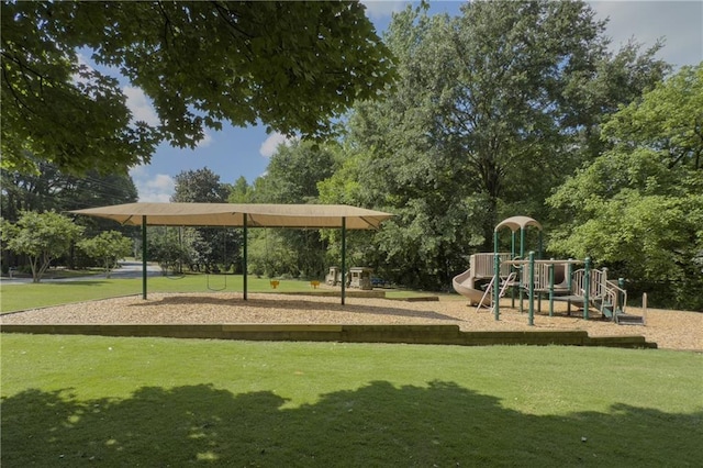 3899 Carlton Dr, Chamblee, GA 30341 - community playground with a lawn