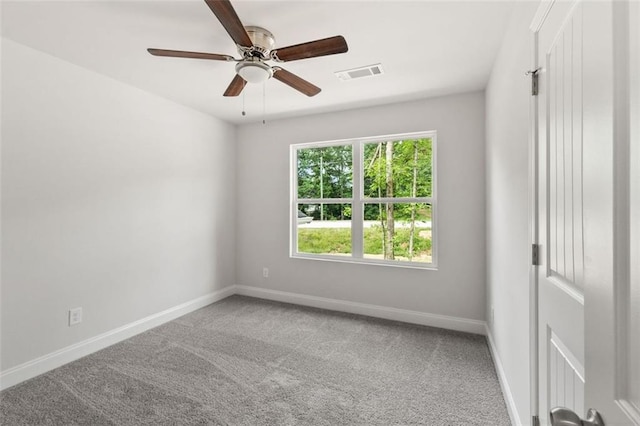 5209 Waterworks Rd, Jefferson, GA 30549 - carpeted spare room with ceiling fan and baseboards