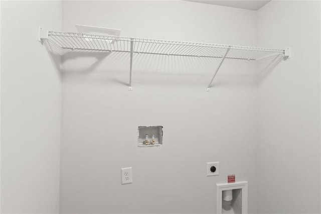 5209 Waterworks Rd, Jefferson, GA 30549 - laundry area featuring hookup for an electric dryer and washer hookup