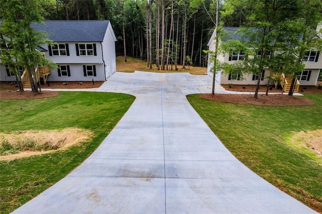 5209 Waterworks Rd, Jefferson, GA 30549 - surrounding community with stairs, driveway, and a yard