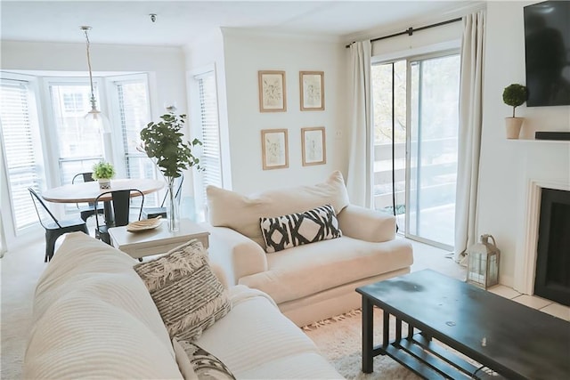 view of living room