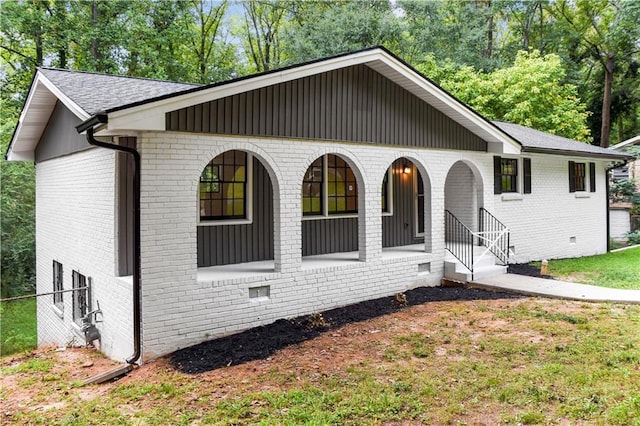 3530 Turner Heights Dr, Decatur, GA 30032 - view of front of home with brick siding and crawl space