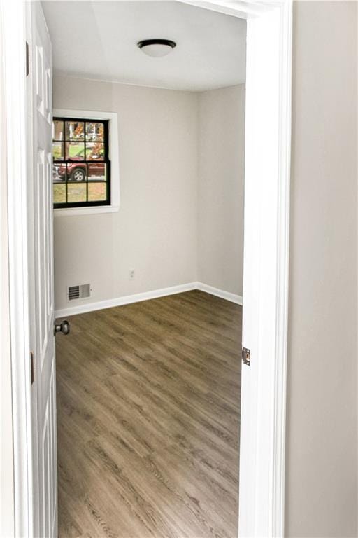 3530 Turner Heights Dr, Decatur, GA 30032 - unfurnished room featuring wood finished floors and baseboards