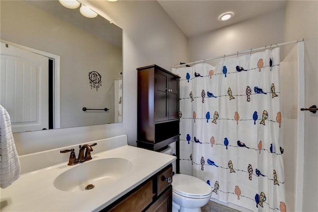 7470 Oldbury Pl, Cumming, GA 30040 - bathroom featuring toilet and vanity