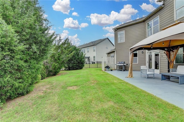 7470 Oldbury Pl, Cumming, GA 30040 - view of yard featuring a gazebo and a patio