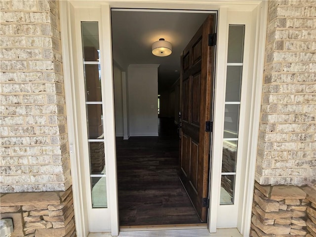 3677 Thornhill Ct, Douglasville, GA 30135 - view of exterior entry featuring brick siding