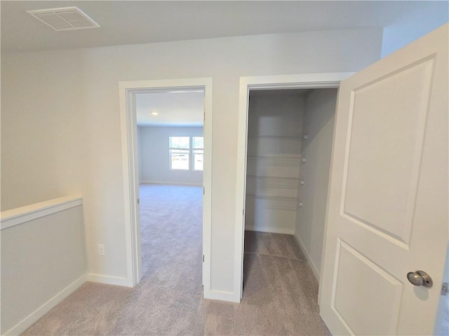 closet with visible vents