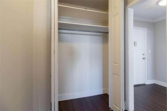 view of closet