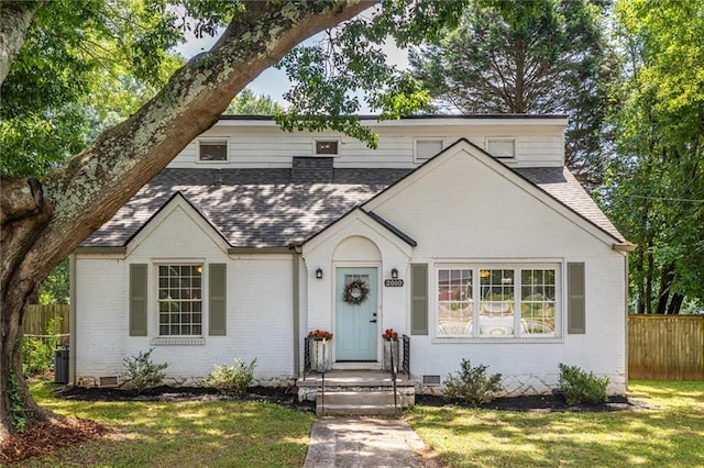 2010 2nd Ave, Decatur, GA 30032 - view of front of property with brick siding, a shingled roof, and crawl space