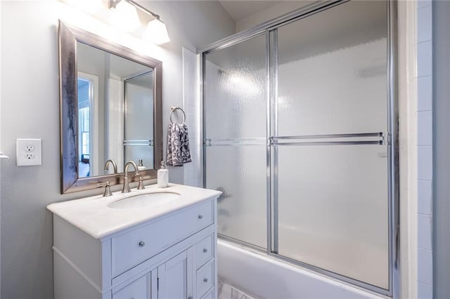 2010 2nd Ave, Decatur, GA 30032 - bathroom with vanity and shower / bath combination with glass door