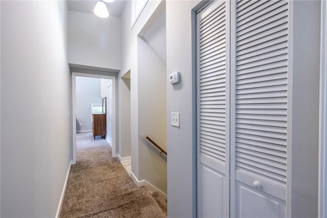 2010 2nd Ave, Decatur, GA 30032 - corridor with carpet floors and an upstairs landing