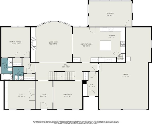3015 Southmoor Trce, Roswell, GA 30075 - view of property floor plan