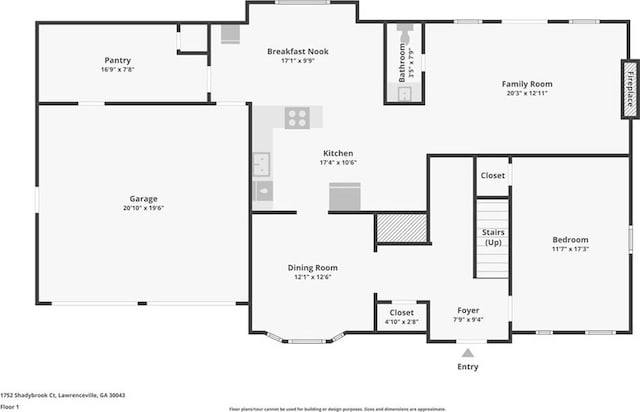 1752 Shadybrook Ct, Lawrenceville, GA 30043