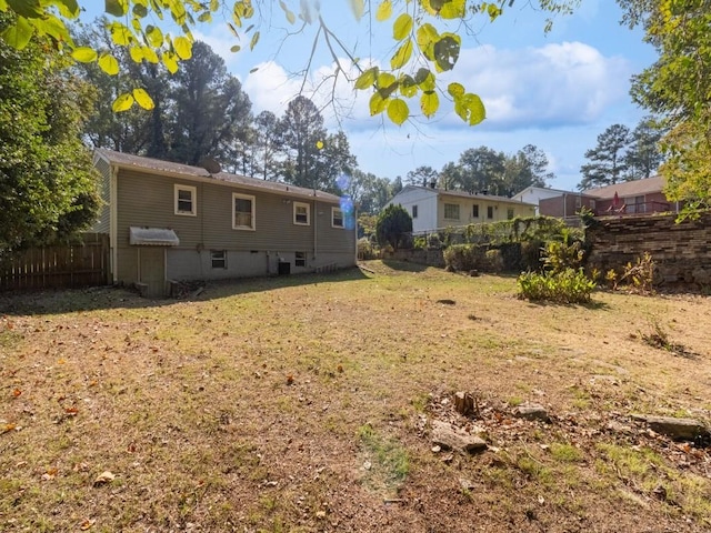 view of rear view of property