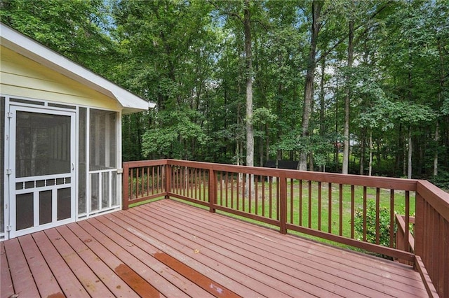 2110 Waterloo Cir, Lawrenceville, GA 30043 - view of wooden deck