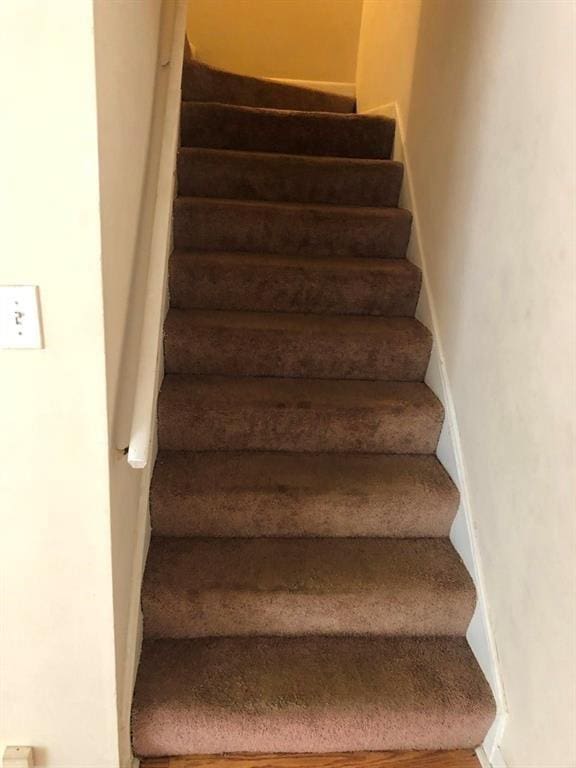 1151 Rankin St Unit 21A, Stone Mountain, GA 30083 - stairs with baseboards
