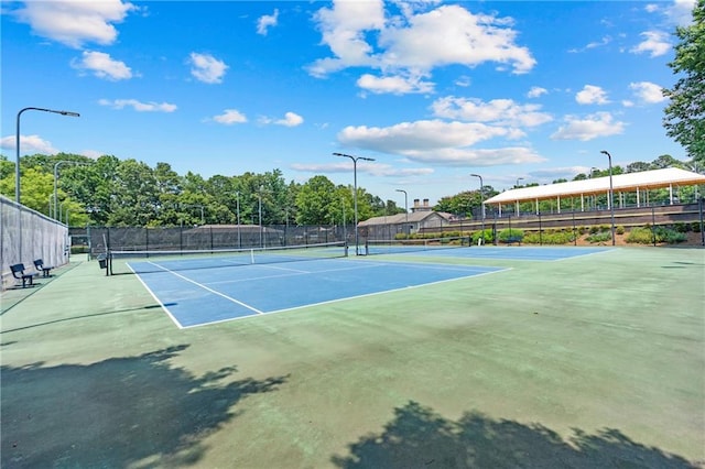 2510 Wood Creek Ct, Dacula, GA 30019 - view of tennis court with community basketball court