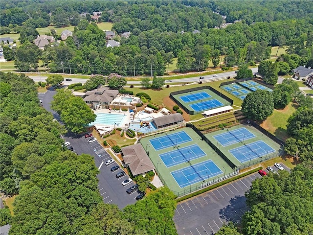 2510 Wood Creek Ct, Dacula, GA 30019 - drone / aerial view of a heavily wooded area