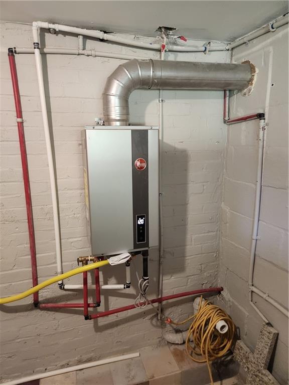 utilities with water heater