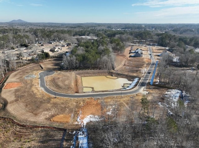 aerial overview of property's location