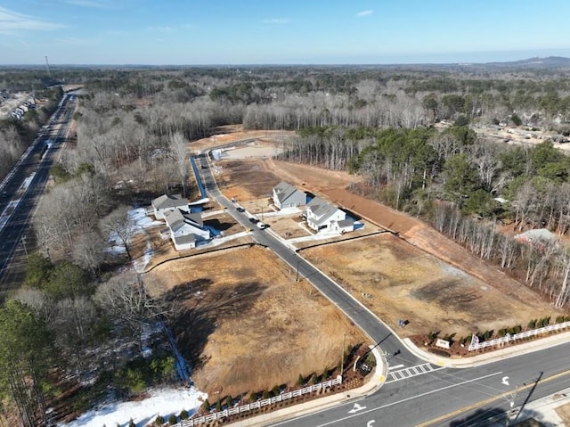aerial overview of property's location
