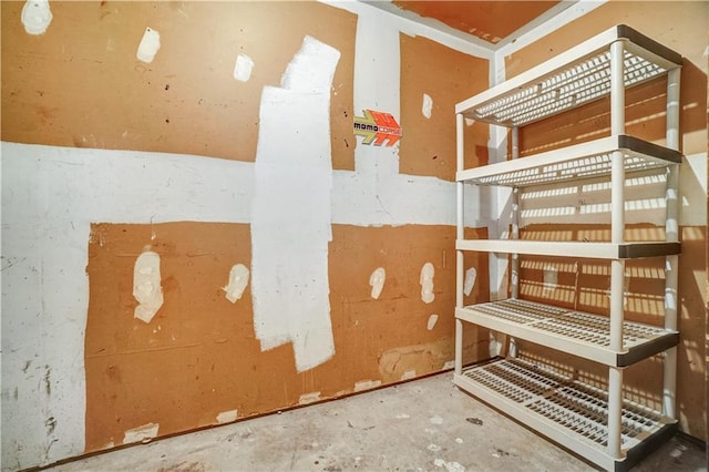 view of storage